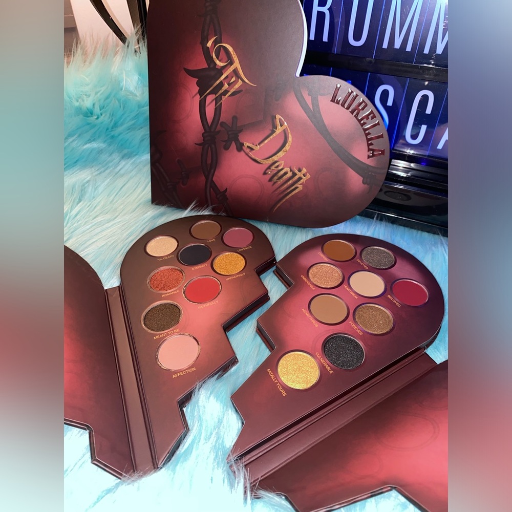 Til Death 2 Piece Eyeshadow Palette Set